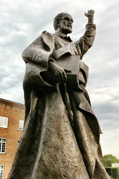 Saint Philip Neri - life size portrait - The Oratory School, Oxfordshire